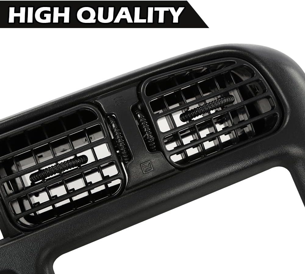 G-PLUS Cubierta de salpicadero compatible con Chevy Blazer S10GMC Jimmy Sonoma 1998-2004, color negro