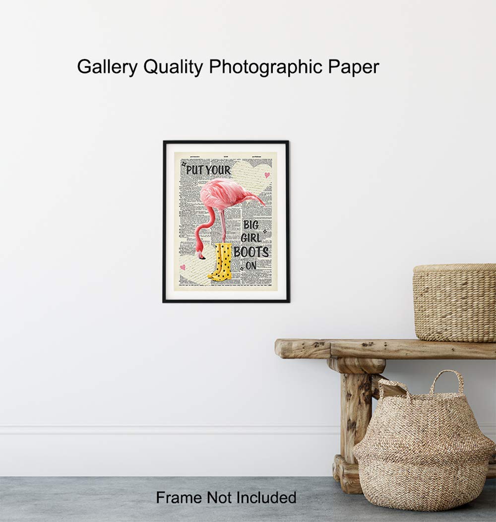 Cute Dictionary Wall Decor for Bedroom – Funny 8×10 Photo Poster – Girls, Kids Room Wall Art Decoration, Home Decor – Chic Motivational Gift for