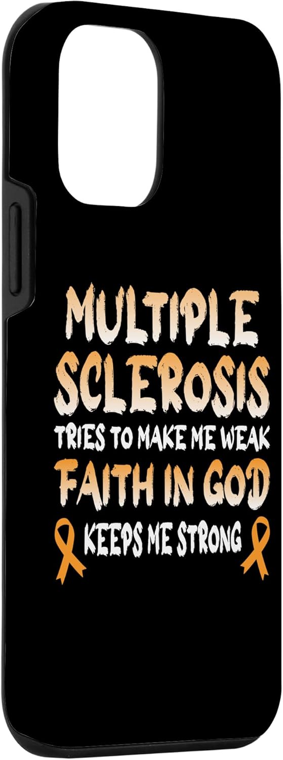 Funda para iPhone 12 mini Concientización de la esclerosis múltiple Naranja para Mujeres y Hombres