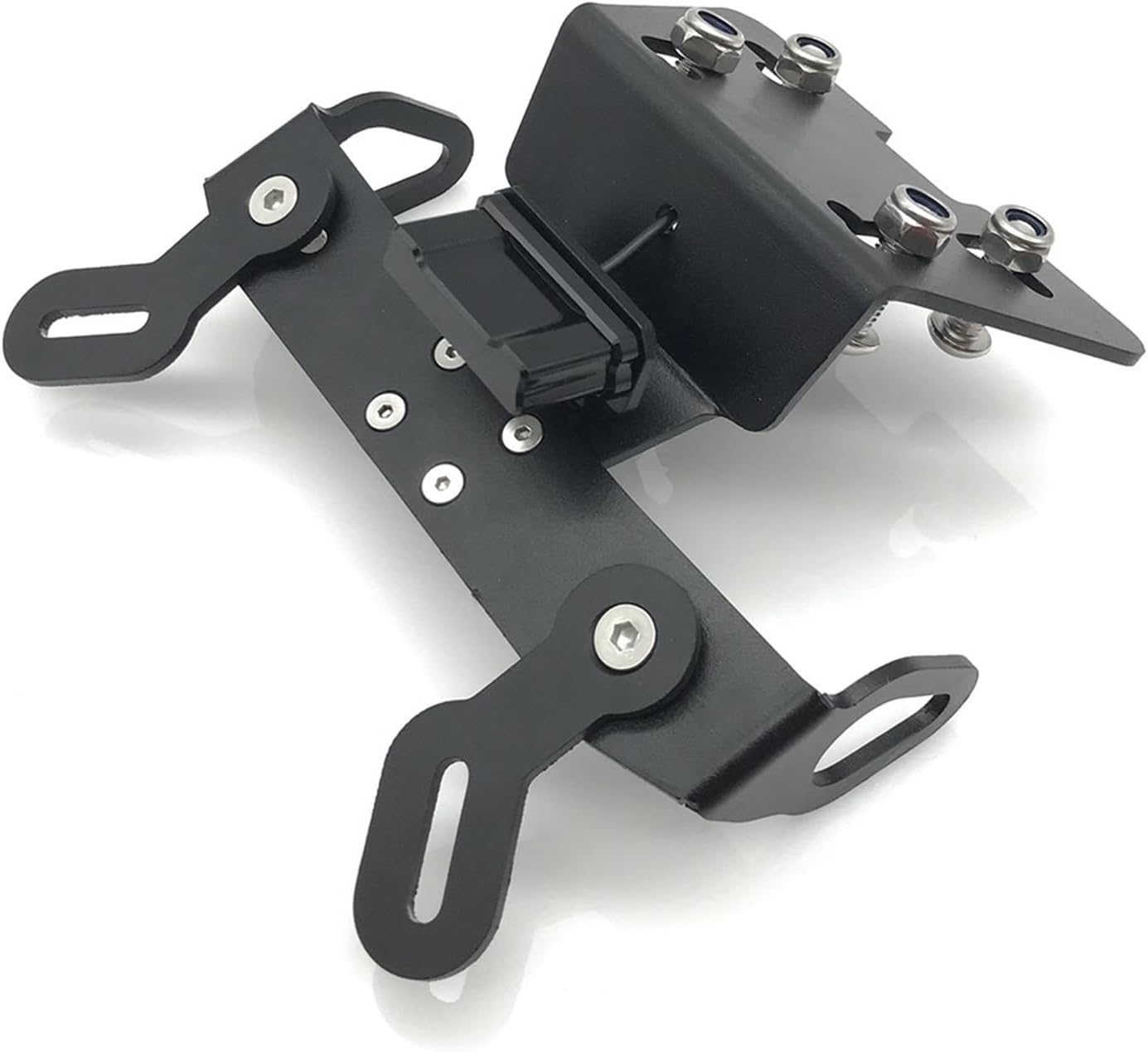 Soporte de placa de matrícula con luz LED, cola de motocicleta, eliminador de guardabarros ordenado, compatible con Yamaha XJ6 Division F XJ6N XJ6F