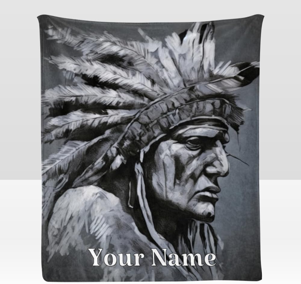 CUXWEOT Manta personalizada con texto del nombre, manta personalizada de forro polar súper suave para sofá, cama (50 x 60 pulgadas)
