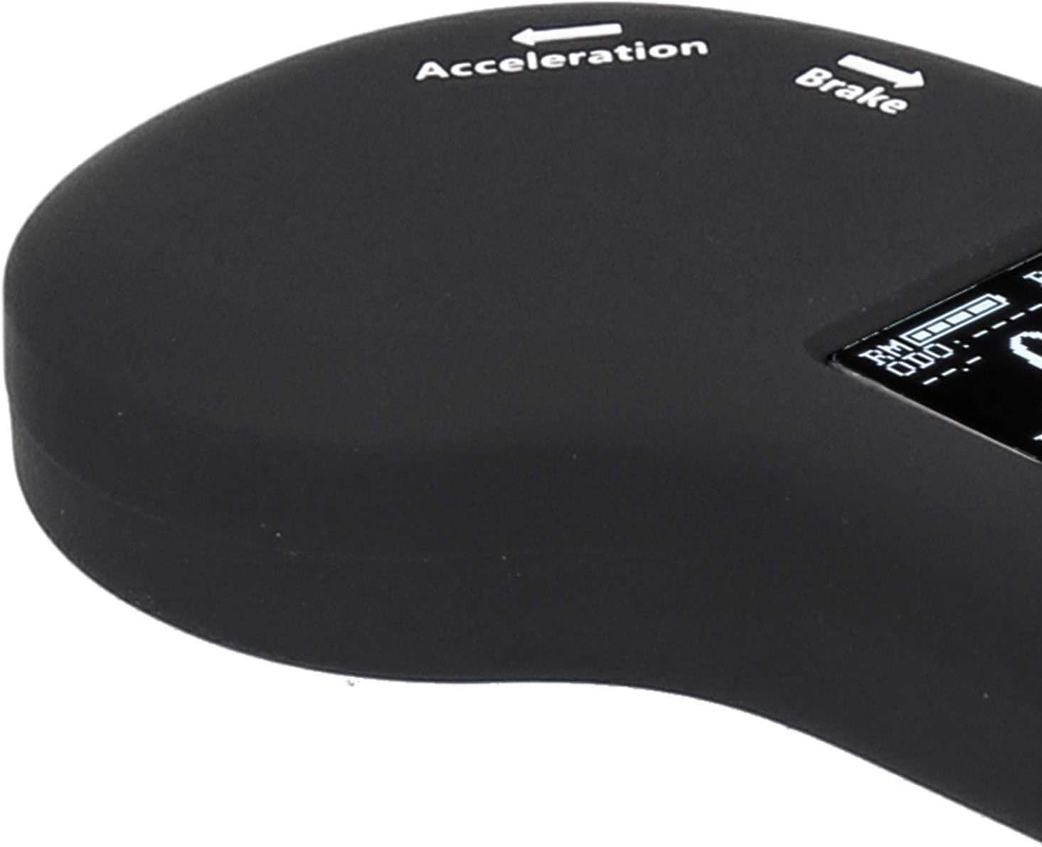 Qinlorgo Control remoto de monopatín eléctrico, control remoto inalámbrico, control remoto de carga USB, control remoto de pantalla LED con frenado