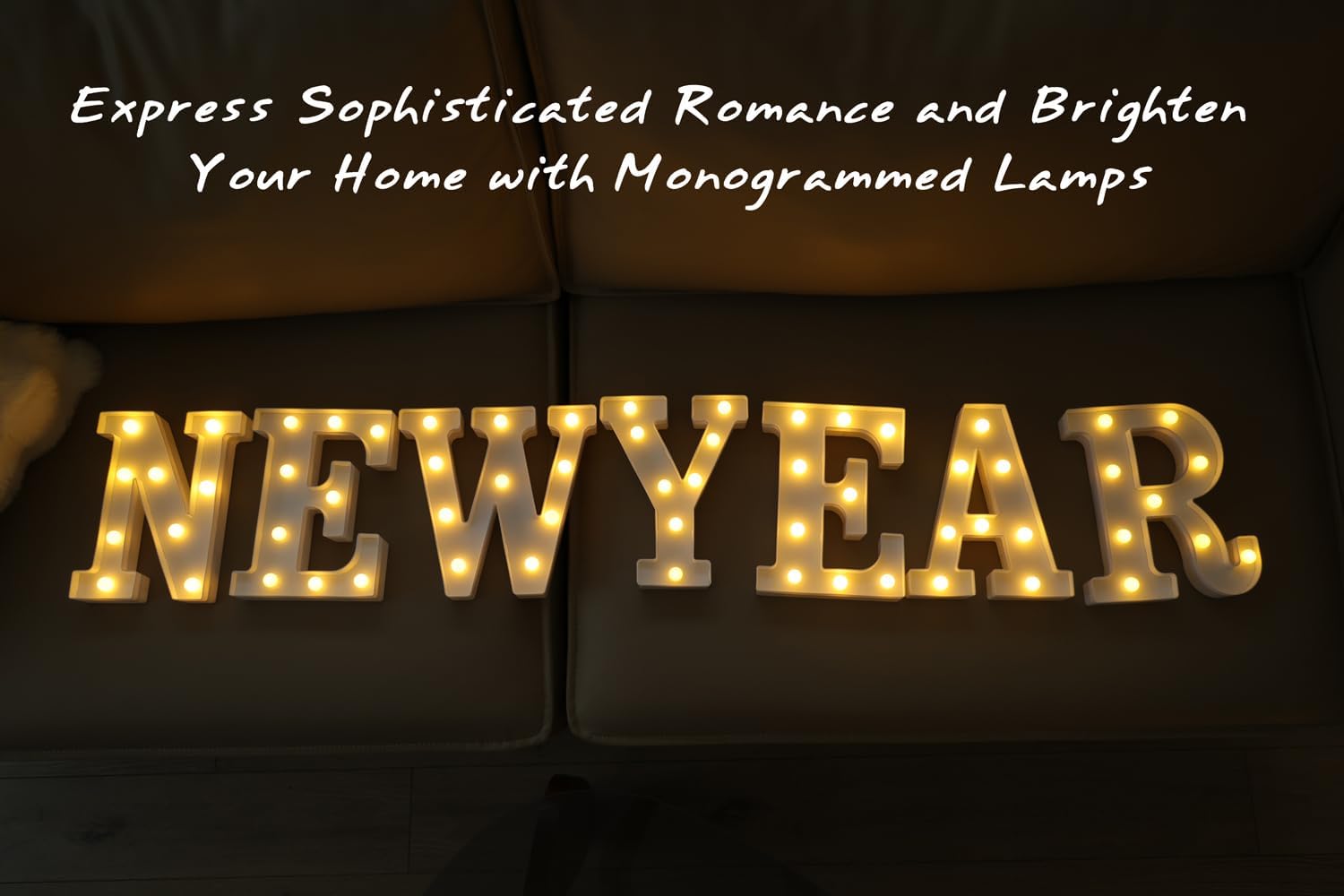 Letras iluminadas, letras LED, 26 letras del alfabeto, letras iluminadas decorativas, a pilas, para fiestas, bares, luz de noche, decoración del