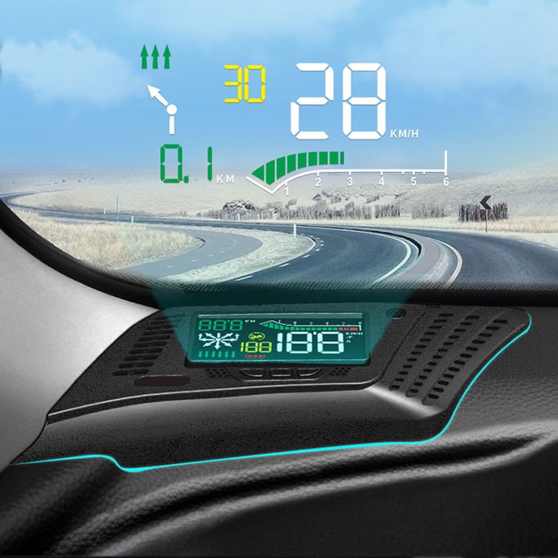 Para Toyota Sienna 2021-20223 Head Up Display HUD 1 pieza accesorios de coche