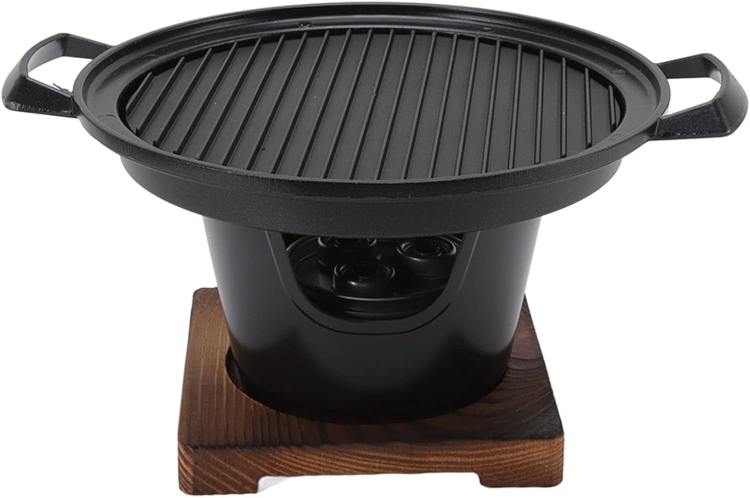 Mini parrilla de barbacoa portátil para interior evita el palillo japonés Mini parrilla Hibachi Mesa individual portátil parrilla Camping Parrilla