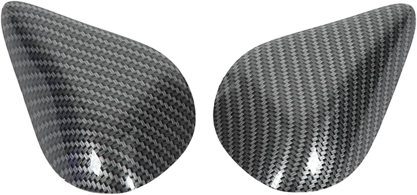 Aramox 2 unids motocicleta tanque de combustible protector lateral de fibra de carbono estilo reemplazo para DUCATI Panigale 899 959 1199 1299