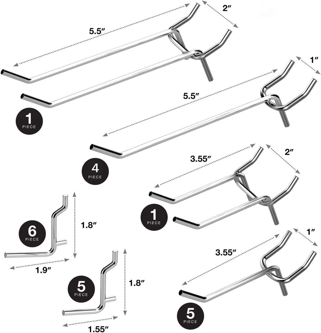 WEN Kit de accesorios para tablero de clavijas para banco de trabajo, 50 piezas (WB050A)