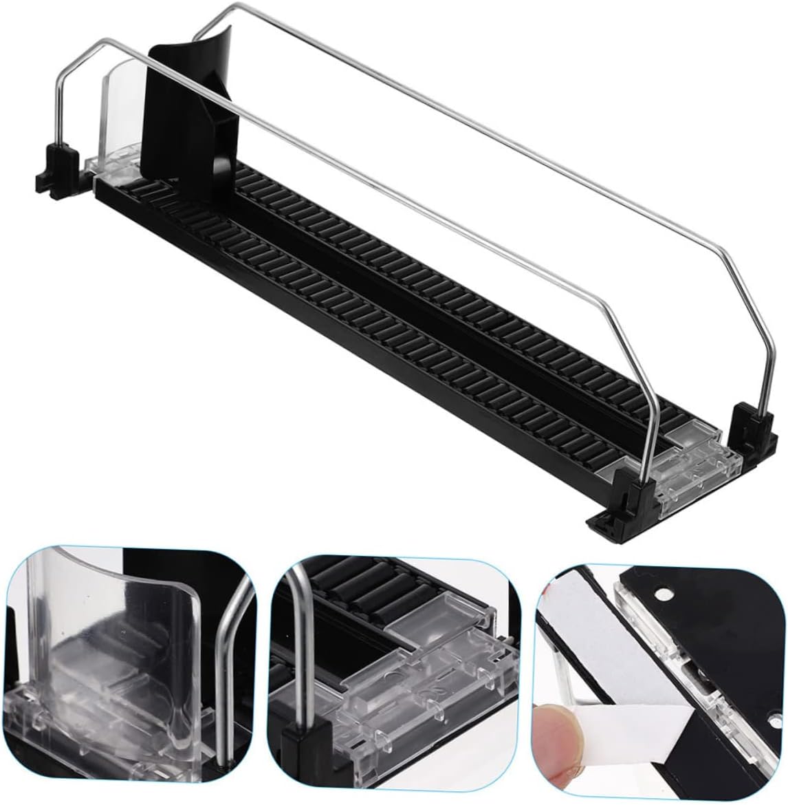 ABOOFAN 2pcs Propeller Drink Shelf Replenishment Pusher Drink Vending Machine Pusher Tray for Drinks Mini Vending Machine Trending Can Rack