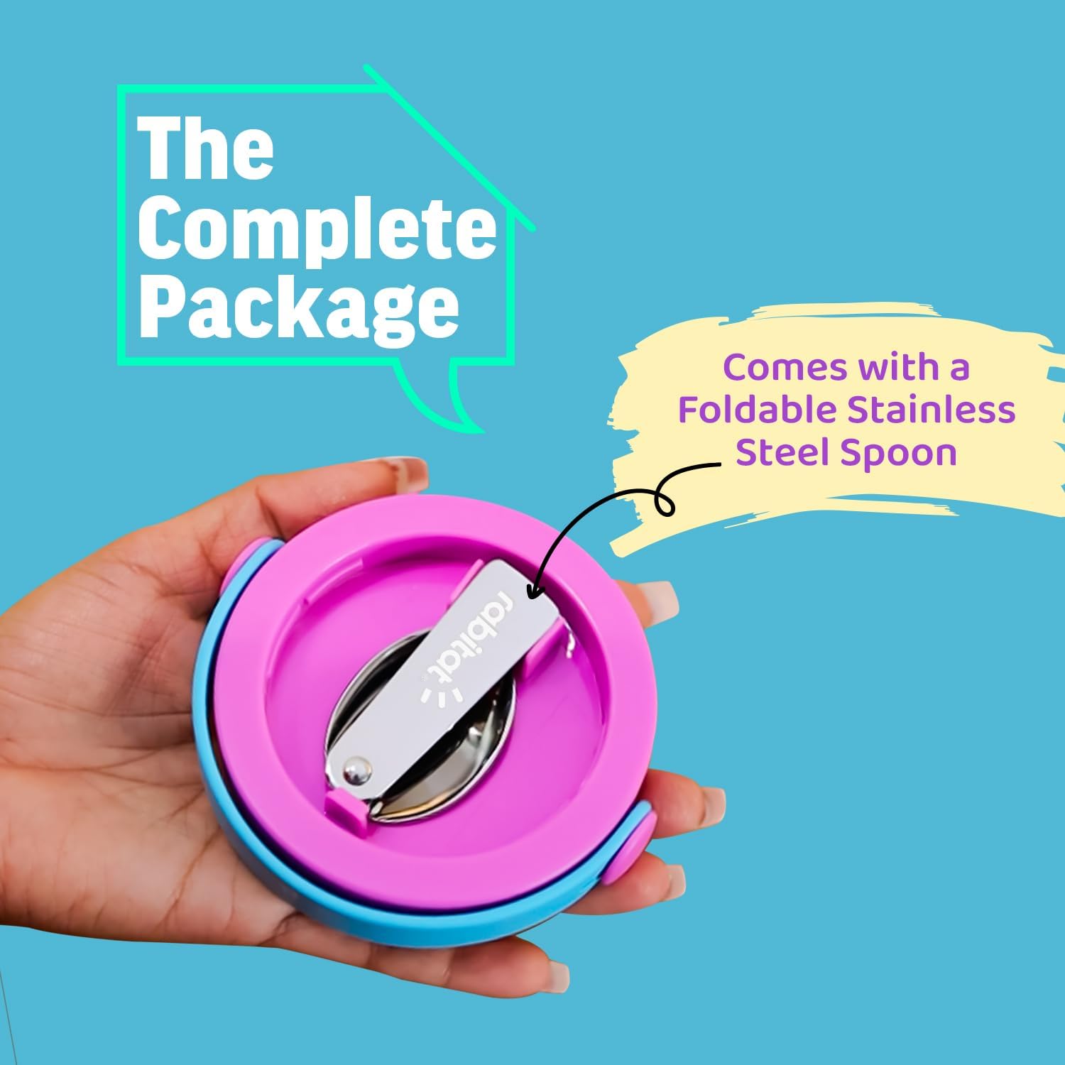 MEALMATE – Tarro de alimentos con aislamiento al vacío Sparky I  Tarro de alimentos de acero inoxidable para niños (14.1 fl oz)