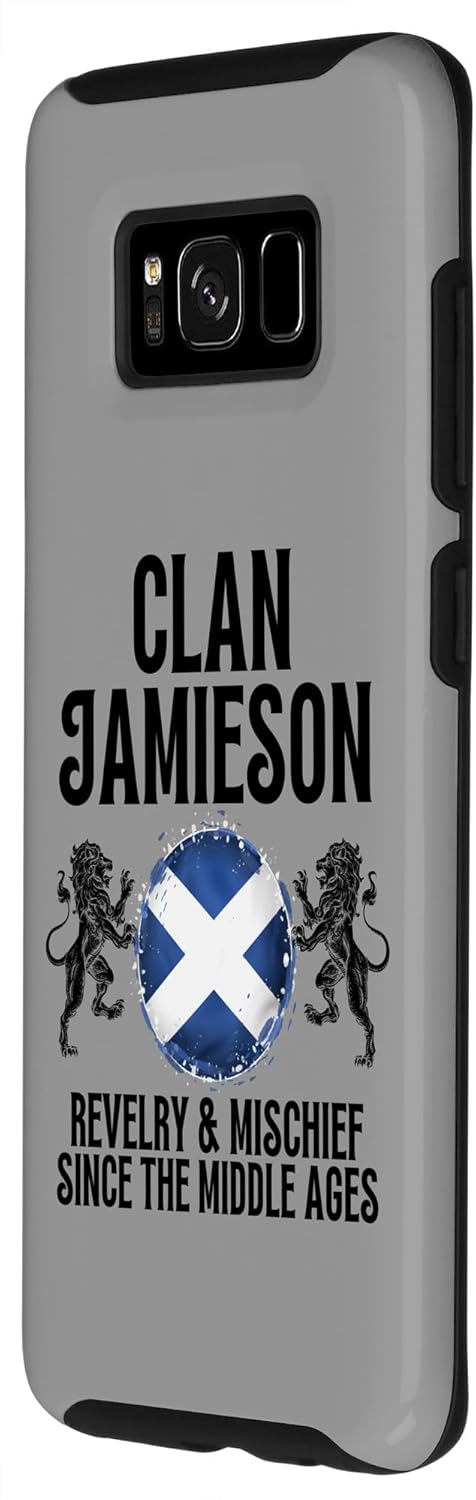 Galaxy S8 Jamieson Clan Scottish Family Name Scotland Heraldry Case