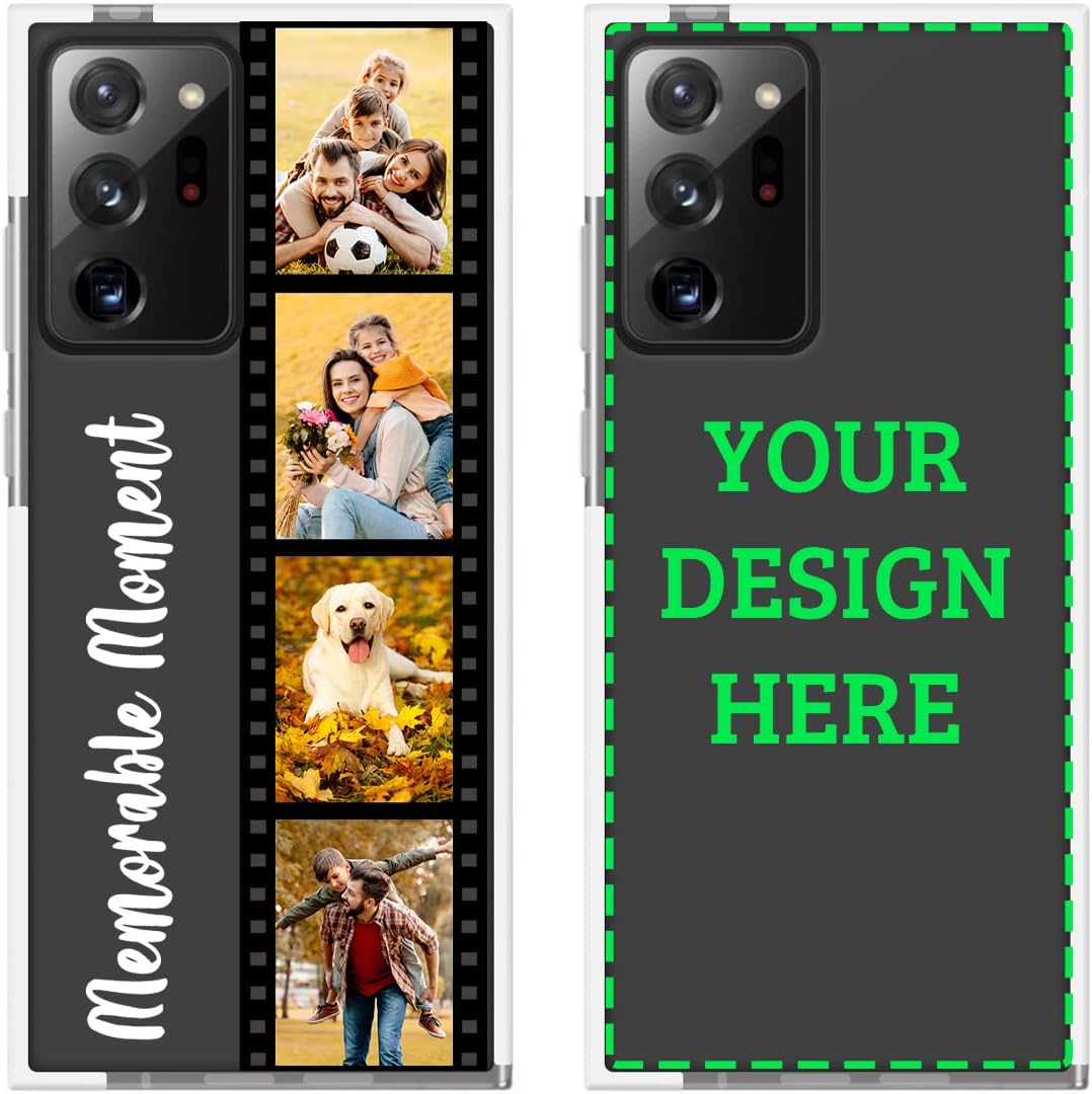 Fundas de teléfono personalizadas con múltiples imágenes para Samsung Galaxy Note 20 Ultra, personaliza la funda de tu teléfono con imágenes de