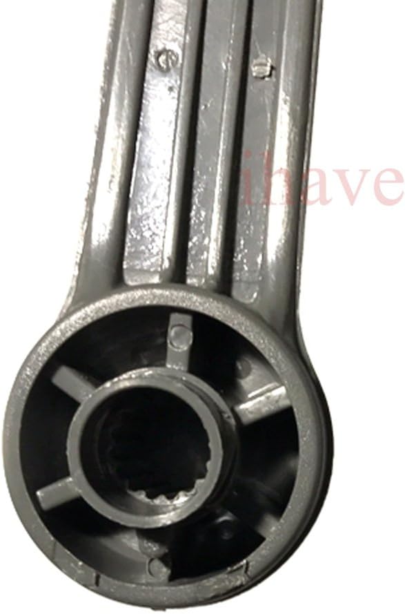 Repuesto para manija de manivela para ventana de puerta, color gris para camioneta Ranger 98-04