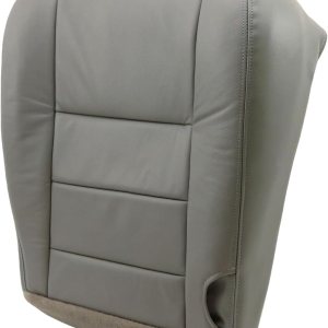 2002 2003 2004 para Ford F250 Lariat Super Duty Funda de asiento de cuero para el conductor gris 2002 2003 2004 para Ford F250 Lariat Super Duty Funda de asiento de cuero para el conductor gris