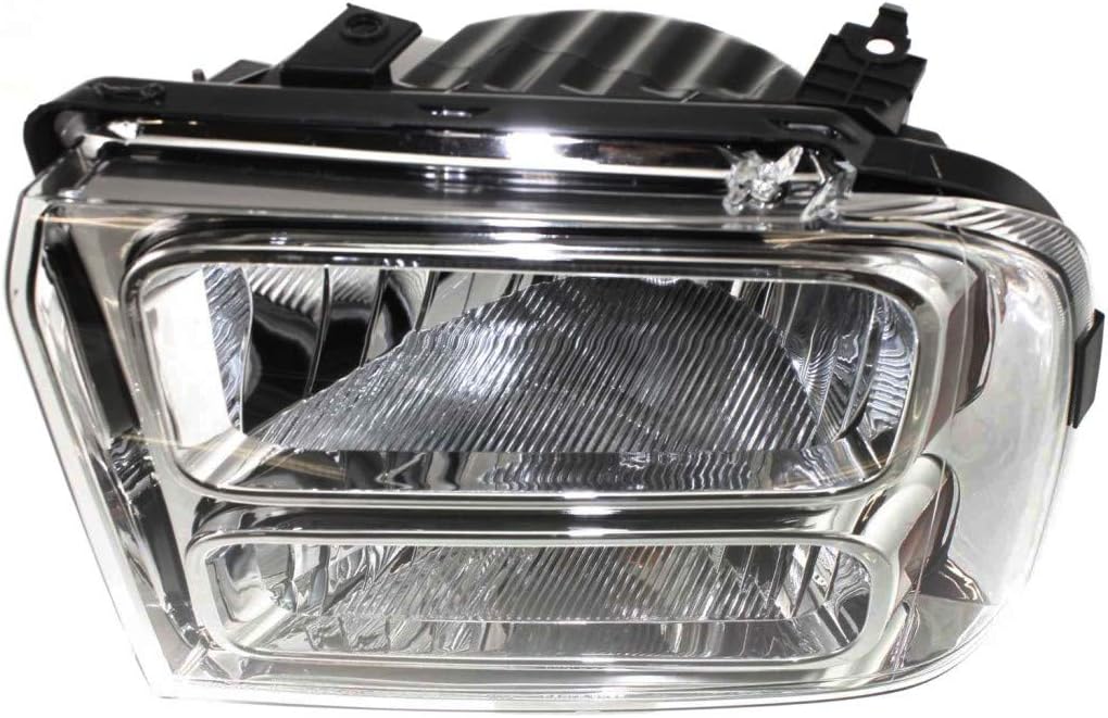 KarParts360 Para Ford F-350 Super Duty 2004 2005 2006 2007 Super Duty – Par de luces delanteras para lado del conductor y del pasajero con bombillas