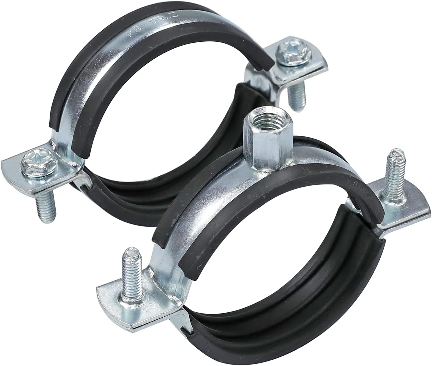 AKIHISA 10 piezas de soporte de tubo de anillo dividido, soporte de tubería ajustable resistente, abrazadera de montaje en pared, montaje en techo,