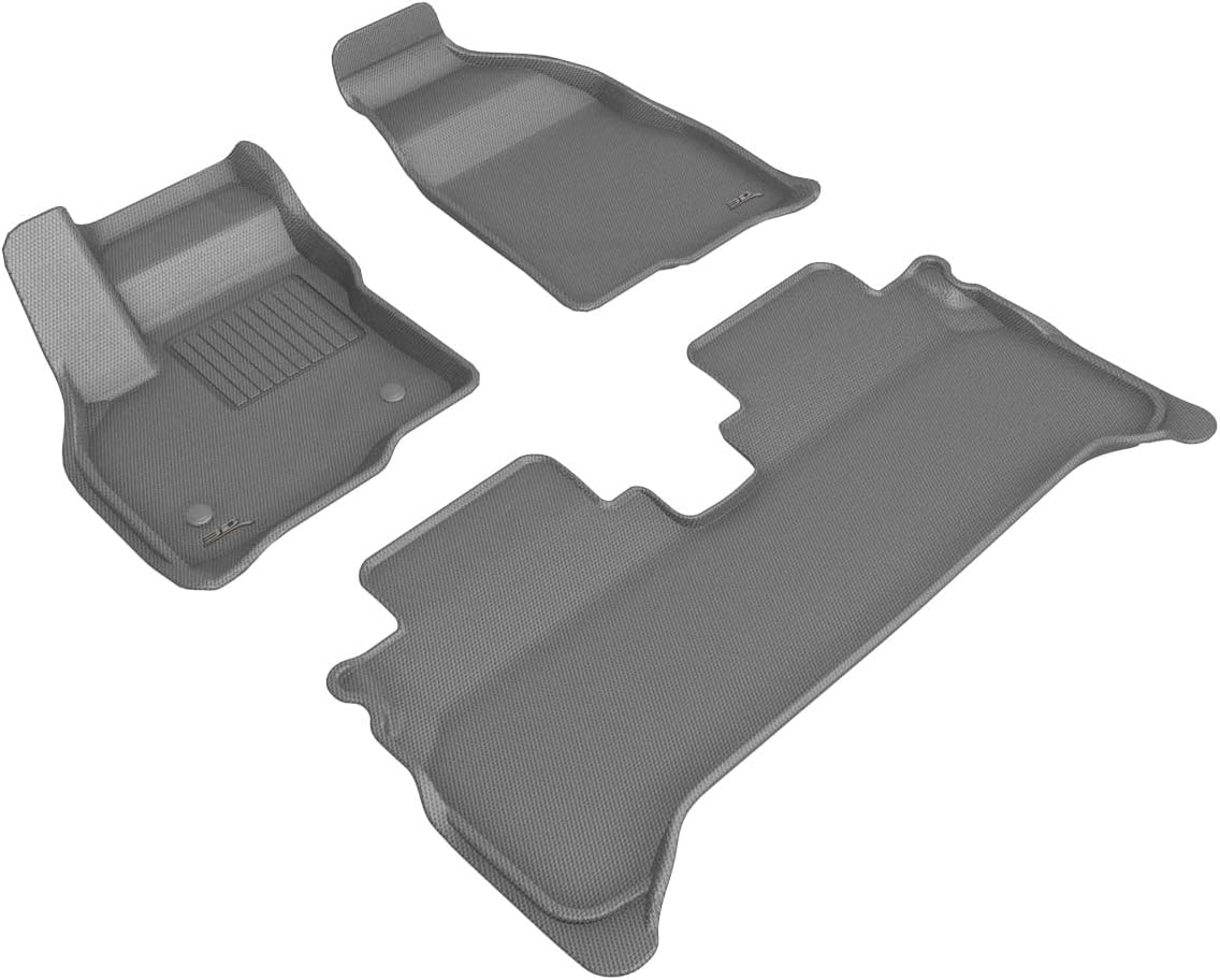 3D MAXpider Alfombrillas alfombradas para todo tipo de clima, ajuste personalizado para Chevrolet Bolt EUV 2022-2022, revestimientos de piso de