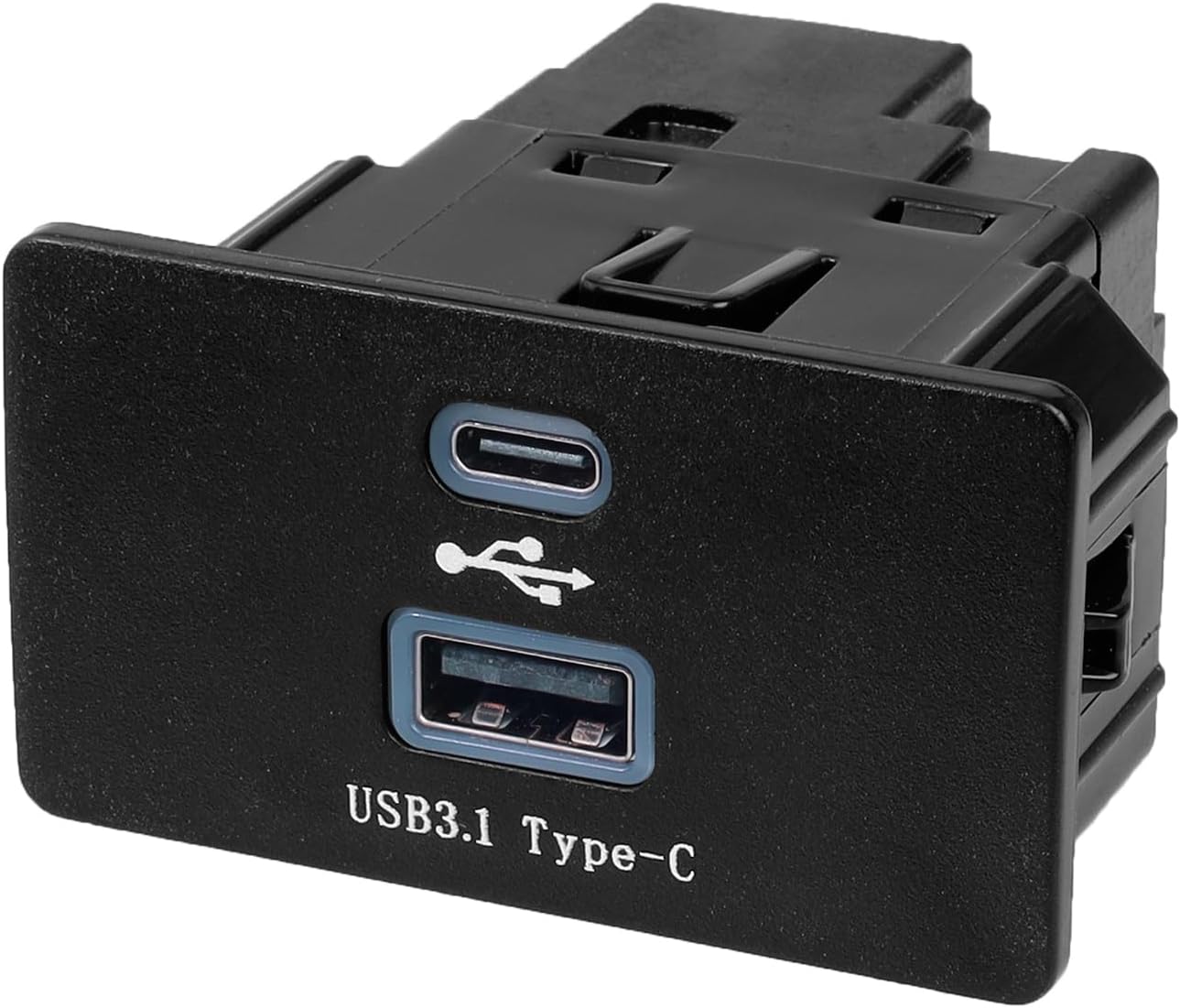 TAIFAM Carplay – Concentrador de interfaz USB, USB + módulo tipo compatible con Ford Lincoln SYNC 3, versión 3.4, transmisión estable de carga