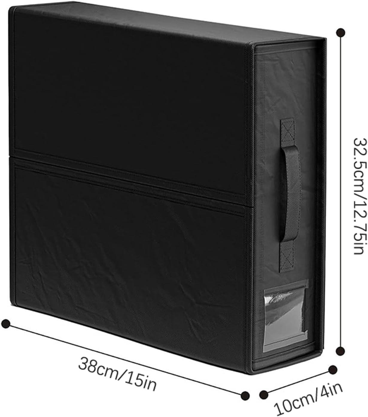 kekafu Organizador de ropa de cama plegable,Contenedores de almacenamiento de tela de lino para sábanas,Fundas nórdicas y fundas de almohada,Cajas