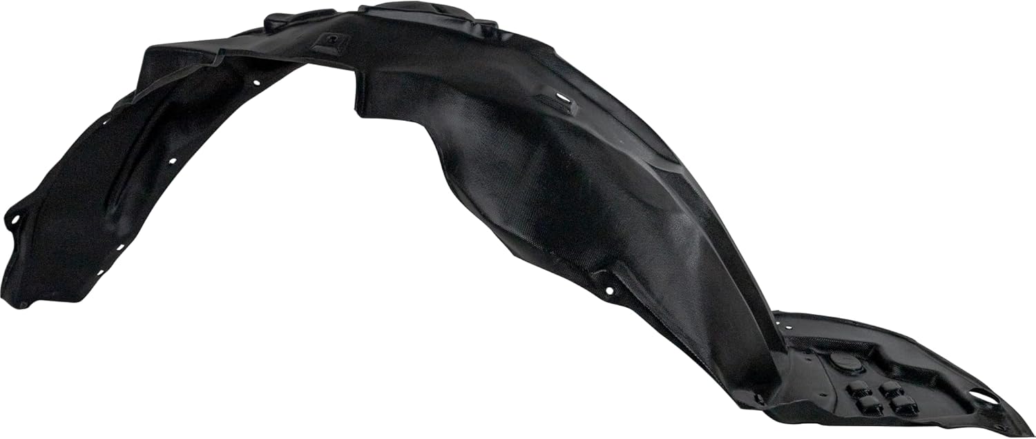 Evan Fischer Forro de guardabarros delantero del lado del conductor compatible con Honda Civic 2012-2015, Coupe Sedan HO1248142 HO1248166 HO1248167