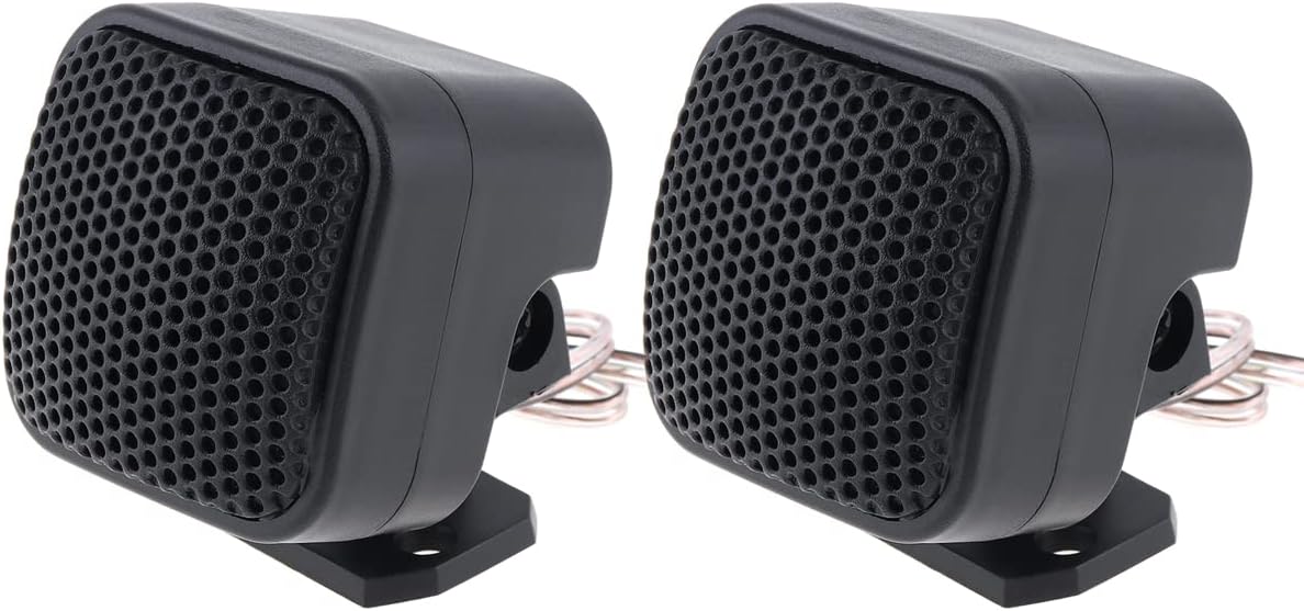 2 unids TP-004A altavoz del tweeter del coche 500W 12V 4ohm alta eficiencia mini altavoces de tweeter para el sistema de audio del coche