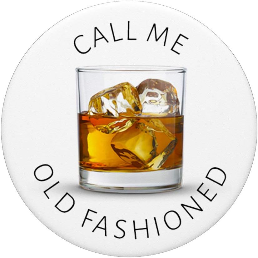 Divertido whisky regalo amor bourbon bebida whisky vaso PopSockets PopGrip agarre intercambiable para teléfonos y tabletas