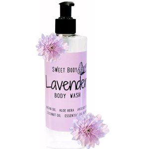 Sweet Body LAVENDER Shower Gel, Body & Hand Wash Bubble Bath Shampoo  Sulfate Free, Paraben Free, Plant-Based Moisturizers, Vegan, Cruelty-Free Sweet Body LAVENDER Shower Gel, Body & Hand Wash Bubble Bath Shampoo  Sulfate Free, Paraben Free, Plant-Based Moisturizers, Vegan, Cruelty-Free