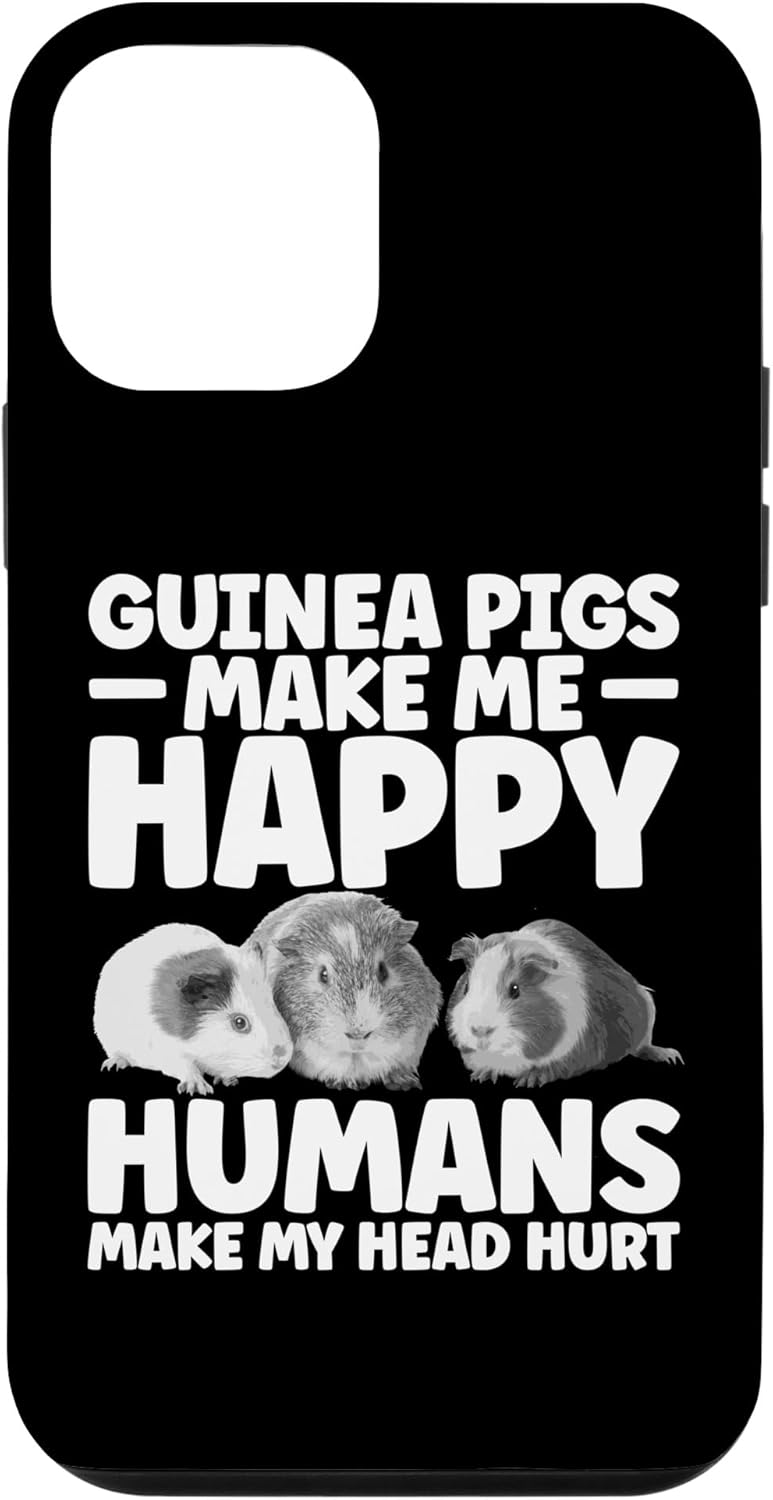 iPhone 12 mini Funny Guinea Pig Clothes Men Women Rodent Guinea Pig Lover Case