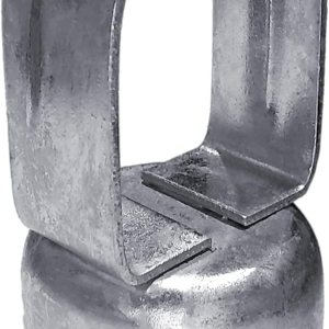 Jake Sales Tapa de lazo para valla de eslabones de cadena, uso para postes de valla de diámetro exterior de 1-78 pulgadas y tubo de diámetro Jake Sales Tapa de lazo para valla de eslabones de cadena, uso para postes de valla de diámetro exterior de 1-78 pulgadas y tubo de diámetro