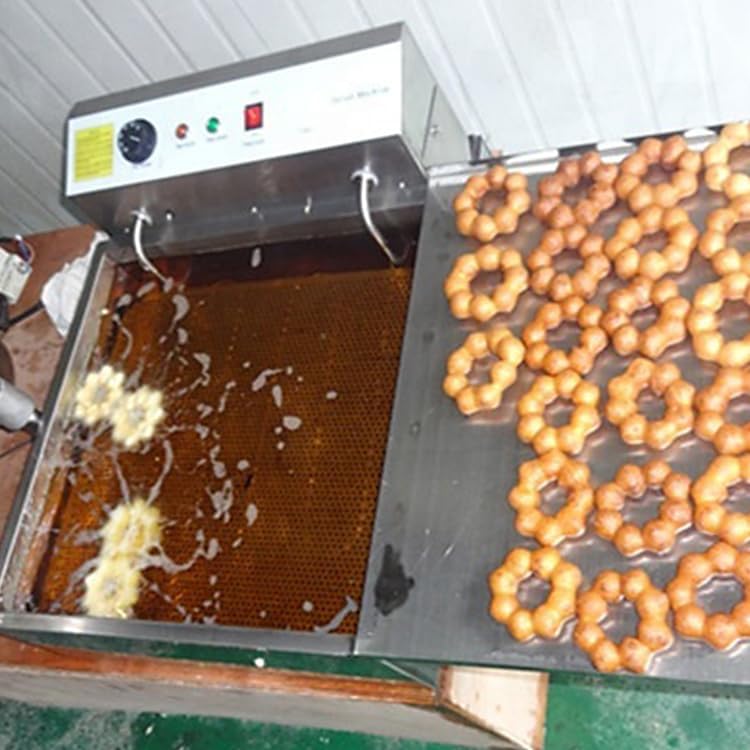 Commercial semi automatic mochiringball different mold Donut Machine, Donuts Making Machine adjustable thickness,Donut fryer 3000w,9L hopper,large