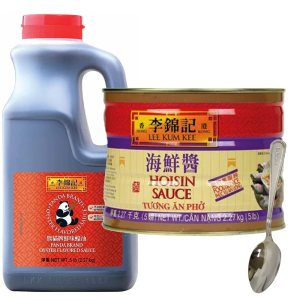 Lee Kum Kee Panda Oyster Sauce 5lb+Salsa Hoisin 5lb Lee Kum Kee Panda Oyster Sauce 5lb+Salsa Hoisin 5lb