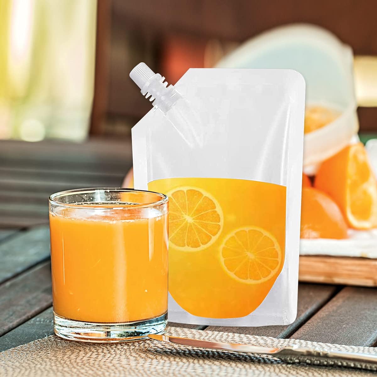 Kit de frascos de bebidas para cruceros, bolsas de plástico reutilizables ocultables para licor, alcohol, ron para corredores, kit para cruceros,