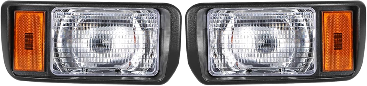 Faros delanteros para carrito de golf 101988001 101988002 Reemplazo para Club Car DS Gas Electric Model Golf Carts 1993 en adelante