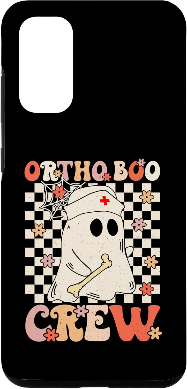 Galaxy S20 Ortho Boo Crew Ghost Pumpkin Orthopedic Nurse Halloween Case