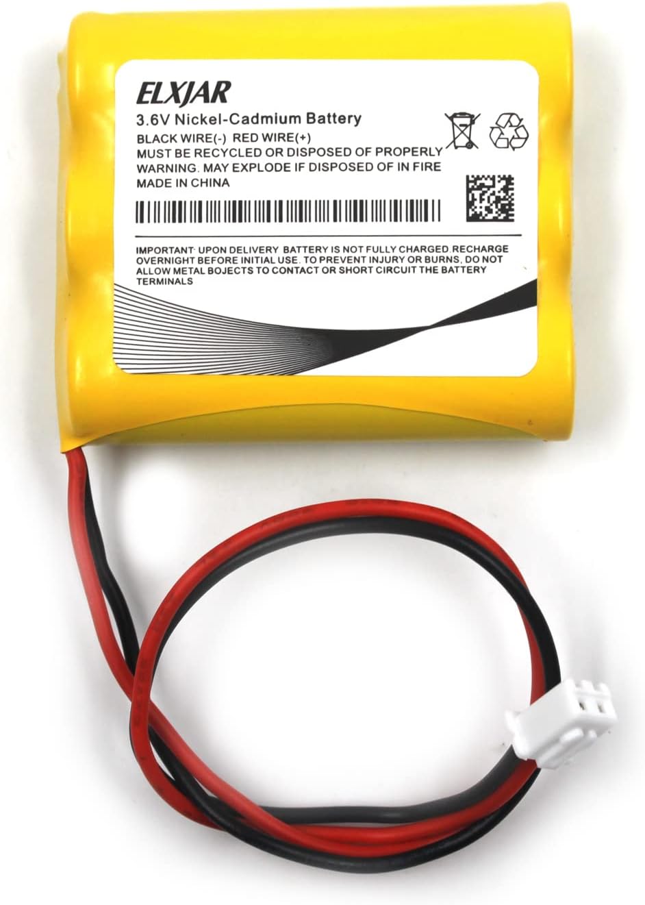 YUTSUJO Paquete de 2 baterías de repuesto para DISON KRH-1551 JLEU9, OSA107, PowerSonic A5289-1, señal de salida de emergencia