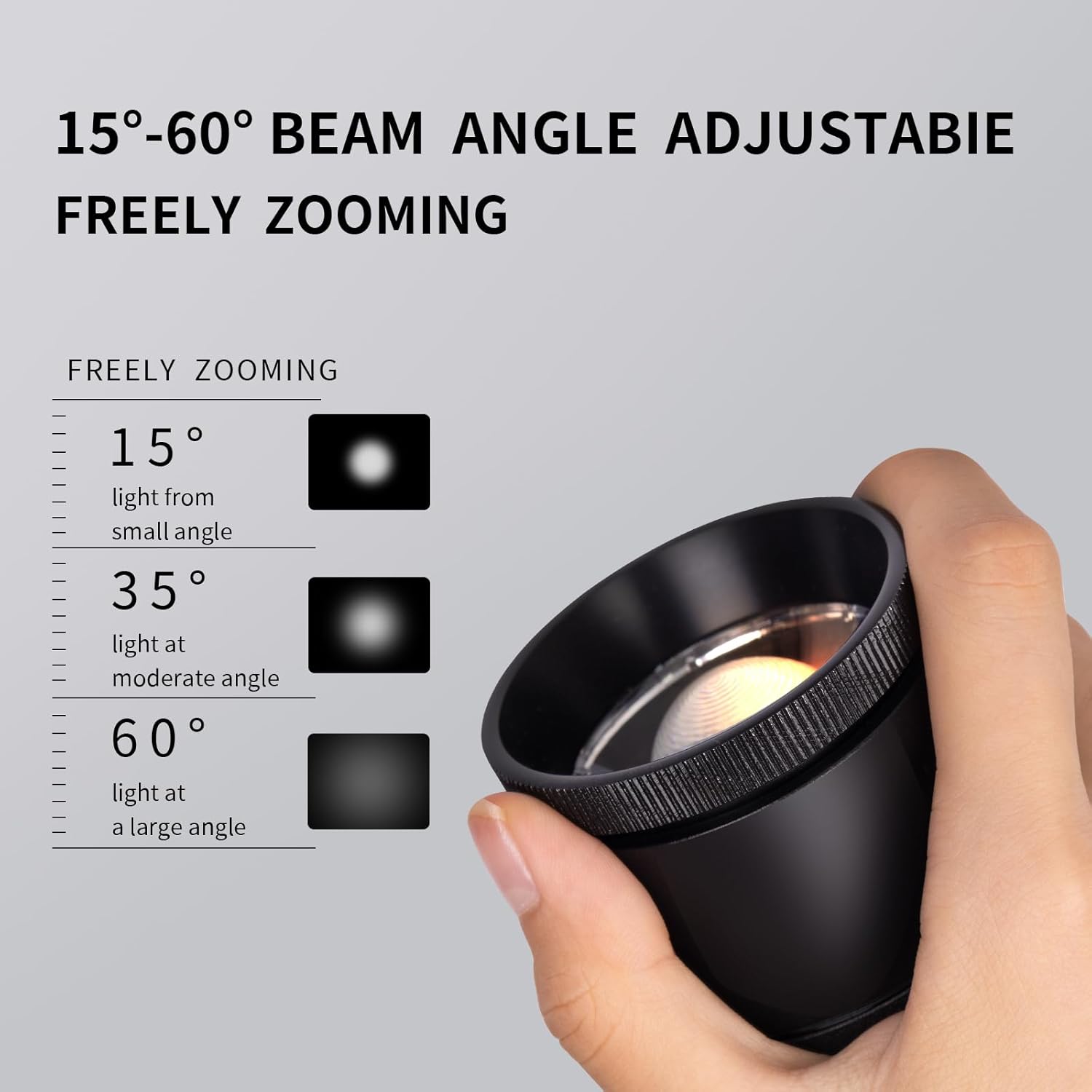 Zoomable – Lámpara colgante LED regulable, luz colgante negra, iluminación de isla de cocina, para colgar en el techo, kit de luz colgante moderno,