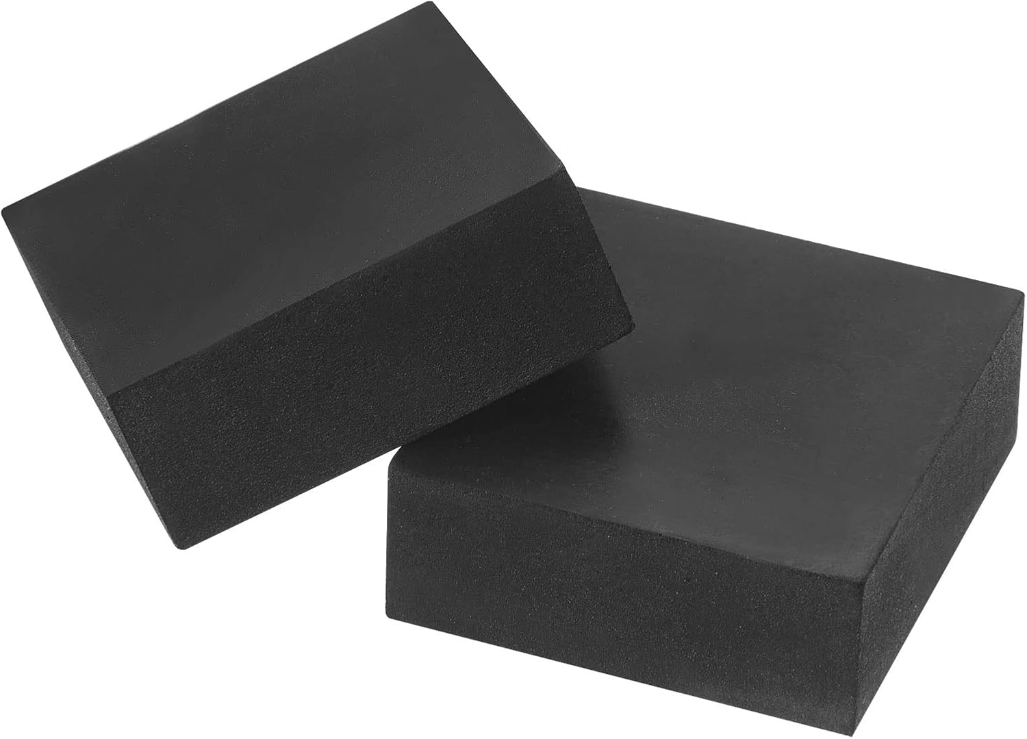 PATIKIL Patas para macetas de 2 x 2 x 0.8 pulgadas, paquete de 6 macetas invisibles de goma cuadradas para jardín al aire libre, patio, terraza,