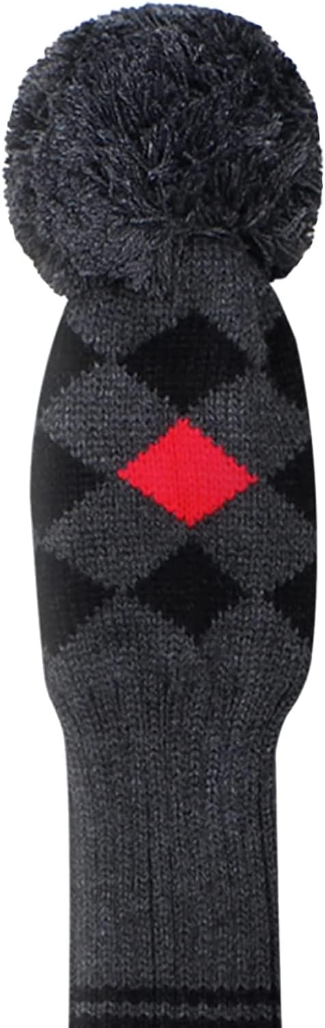 Scott Edward 1PCS Hybrid Head Cover Knit, for Fairway Wood Hybrid, with Rotating Number Tags