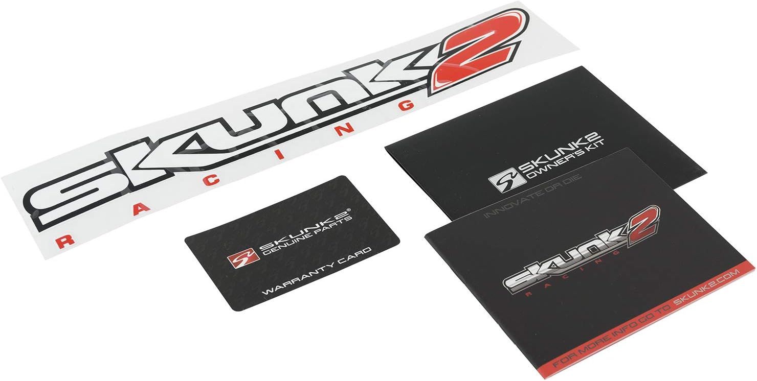 Skunk2 Racing 542-05-1195 Alpha Series Brazo de control inferior trasero anodizado negro 1988-1995 Honda Civic CRX  1990-2001 Acura Integra