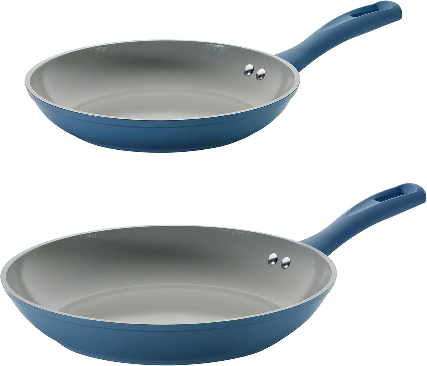 Tramontina Sartén para saltear 2pk 10″ & 12″ (azul), 80110039DS