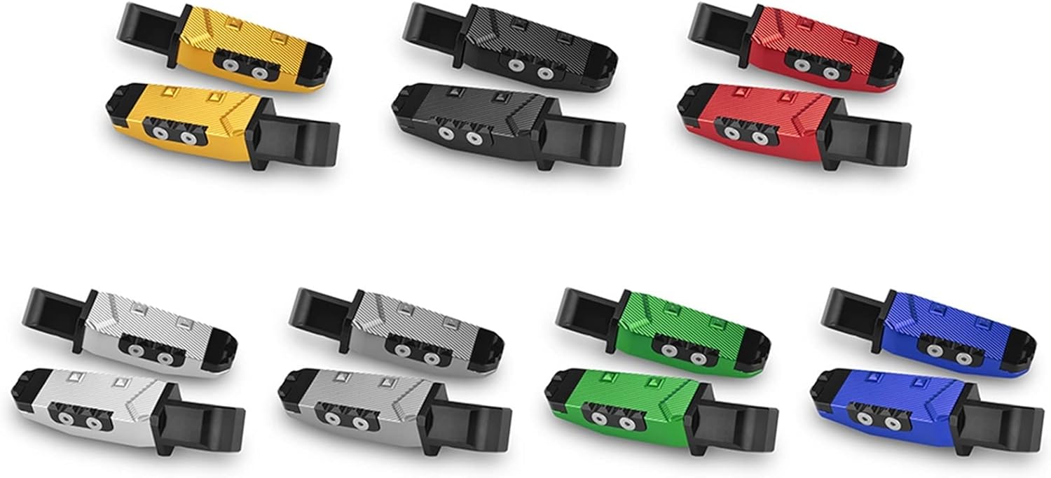 Estriberas para motocicleta Pedales Reposapiés Estribera Pasajero Clavijas para Kawasaki Z1000 Z1000SX ZRX1200 Z900RS Z 1000 Z1000 SX ZRX 1200 Z900