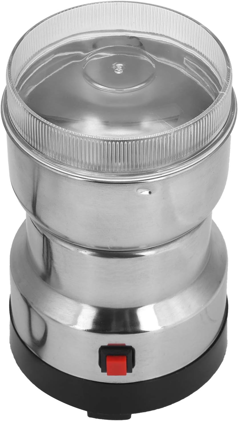 Especias eléctricas de precisión resistente, cubierta transparente de acero inoxidable 304 + percolador de material ABS, (regulaciones americanas