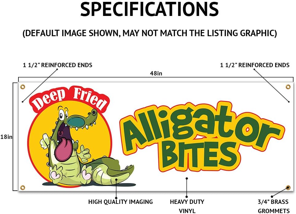 Bratwurst Banner – Pancarta de vinilo resistente de 13 onzas con ojales de una sola cara de 18 x 48 pulgadas