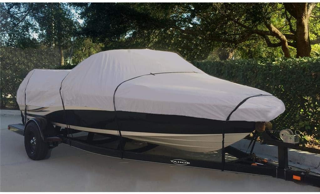 Gris, almacenamiento, Viajes, Boat Cover de amarre para Monterey 228Si BR Montura 200420052006
