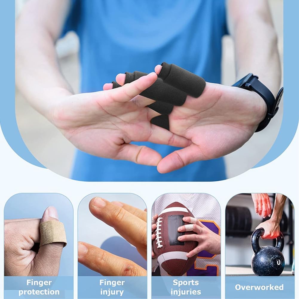 Paquete de hielo para dedos de terapia fría caliente, tela suave, relleno de gel, para artritis, tendinitis, dedo gatillo y dedo hinchado