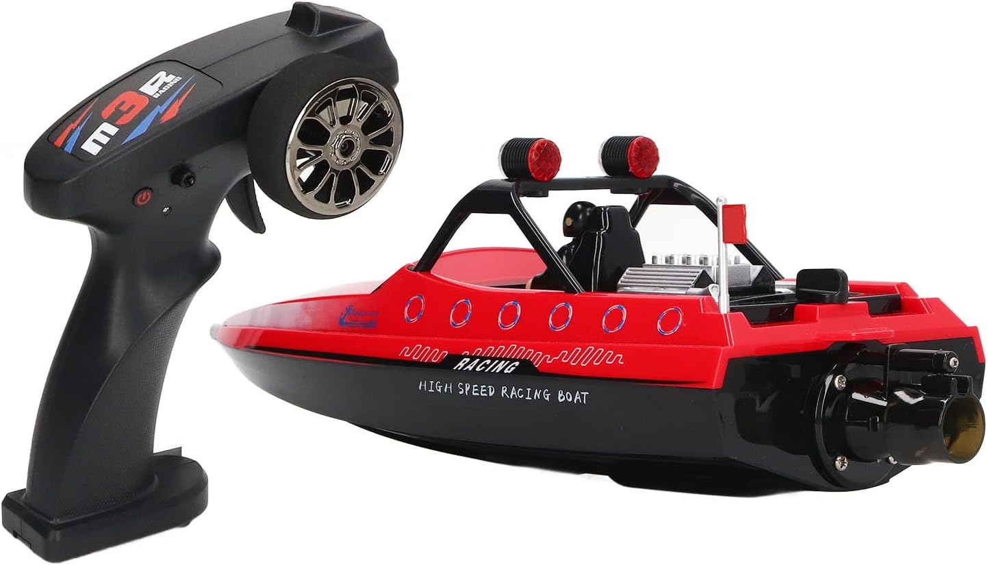 Barco a control remoto, barcos eléctricos recargables, anticolisión eléctrica de 262.5 ft RC Juguetes de vela de 9.9 mih de alta velocidad, mini