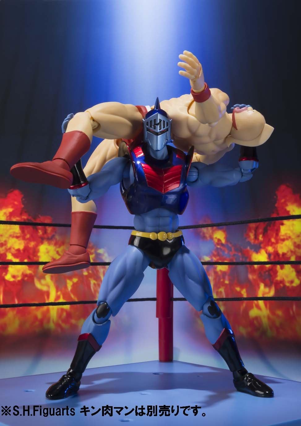 BANDAI SH Figuarts Kinnikuman Robin máscara Sobre 5.709 in ABS & amperio PVC pintado figura de acción