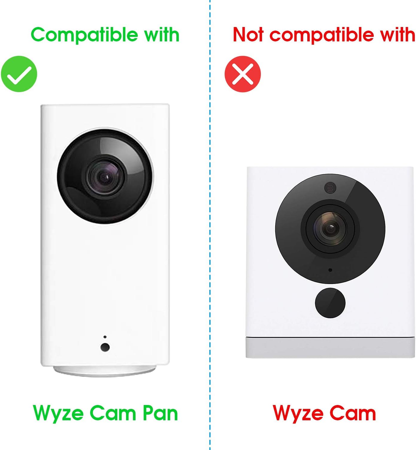 Fintie Funda de silicona para Wyze Cam Pan v2 (2021)  Wyze Cam Pan, resistente al polvo, piel protectora de camuflaje para Wyze Cam Pan v2 y Wyze