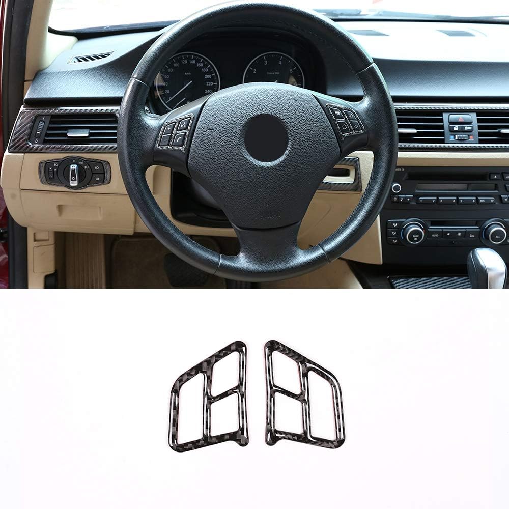 YIWANG – Accesorios de fibra de carbono para interior de coche para BMW Old 3 Series E90 E92 E93 2005-2012