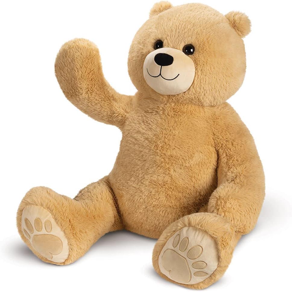 Vermont Teddy Bear Oso de peluche enorme – Oso de peluche grande, 4 pies, 48 pulgadas, 4 pies, oso abucheado