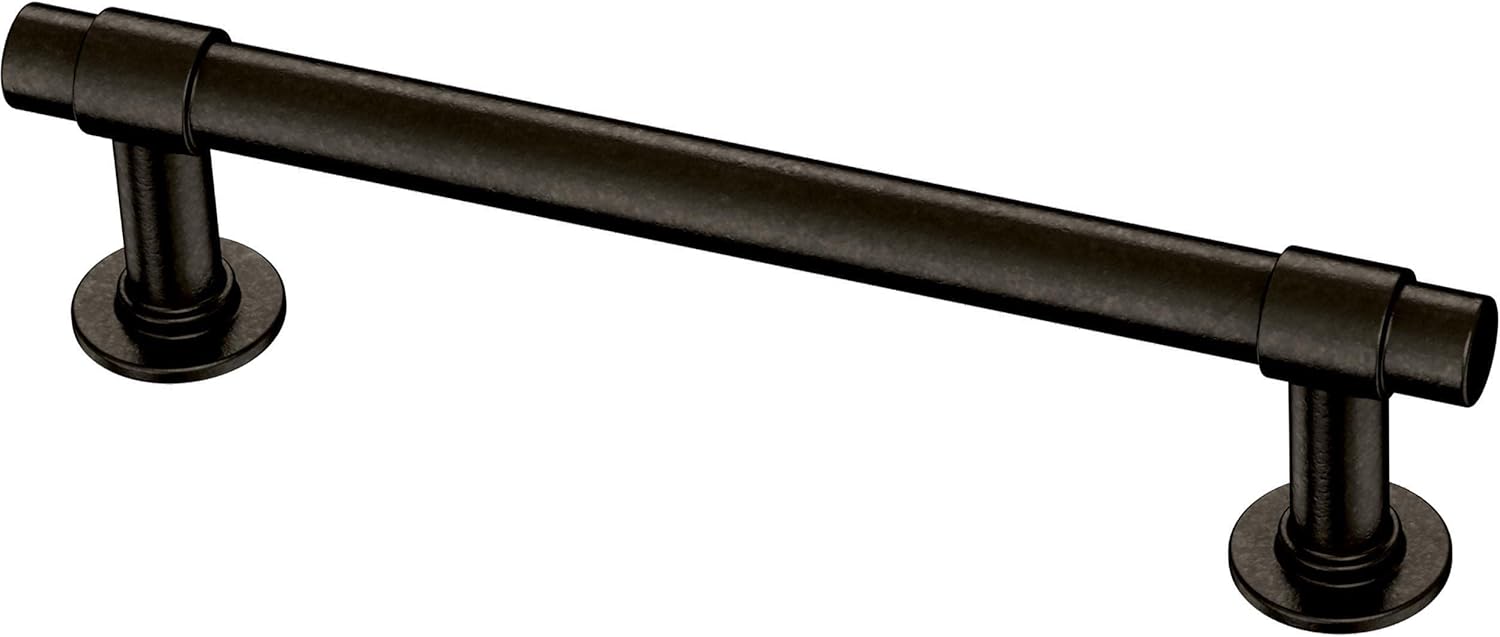 Franklin Brass Francisco P29617-SI-C – Tirador de gabinete, plancha suave, mango de cajón de 4 pulgadas (4.016 in), paquete de 2